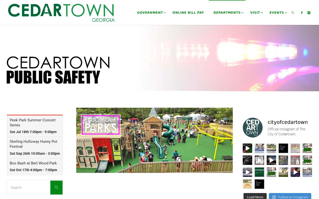 Cedartown Police source for Cedartown criminal records