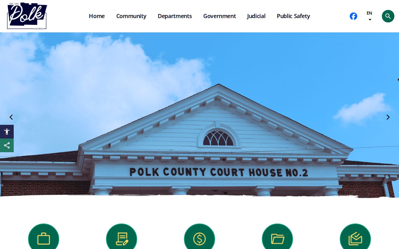 Polk County government source for Polk County criminal history