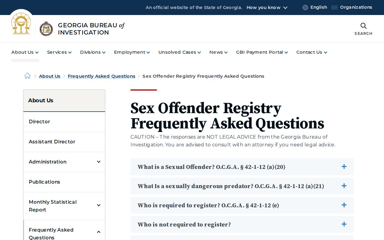 Polk County sex offender search Georgia registry FAQ